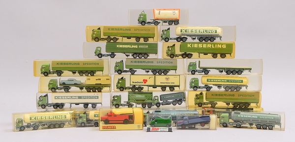 Modellfahrzeug-Slg. (Herpa und Brekina), div., 24 Stück - in Kunststoff-Verp.