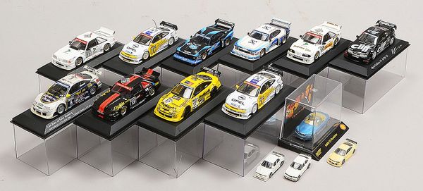 Modellfahrzeug-Slg. (Minichamps, Herpa und Shell), 14 Sportwagen - überw. OVP