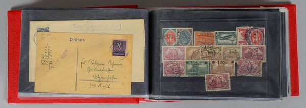 Briefmarken (Deutschland): gesuchte Sammlermarken und Korrespondenzen/div. Briefe