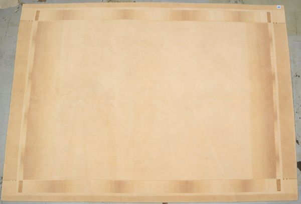 Einrichtungsteppich (Nepal), Schurwolle, Beigetöne - guter Zustand; Maße 340 x 248 cm