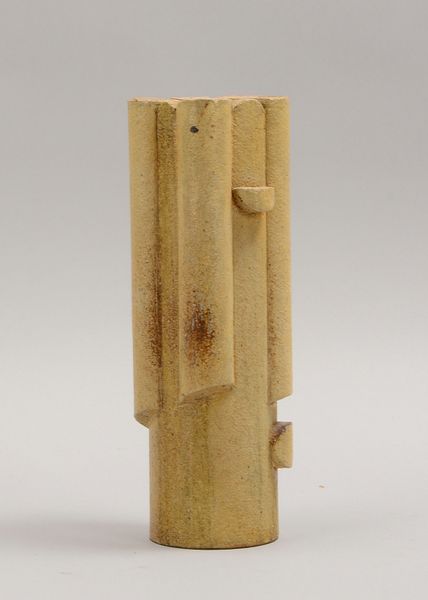 Künstlerkeramik/Steinzeug, Tischvase, Gestaltung im Bauhaus-Stil; Höhe 27,5 cm