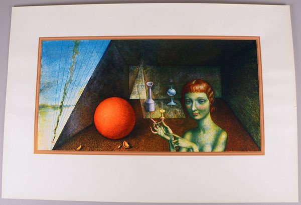 Hausner, Rudolf (1914 Wien - 1995 Mödling), 'Penelope', Farbserigrafie