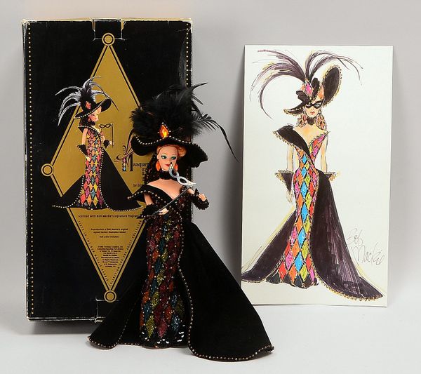 Mattel, original Barbie-Puppe ('Bob Mackie'-Collection), 'Masquerade Ball', OVP