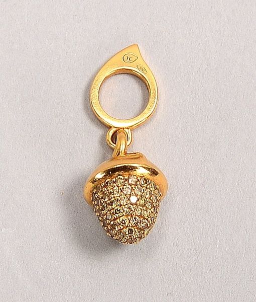Tamara Comolli, 'Mikado Bouquet'-Anh., 750 RG (gest.), mit Diamant-Pavé; Gew. 3 g