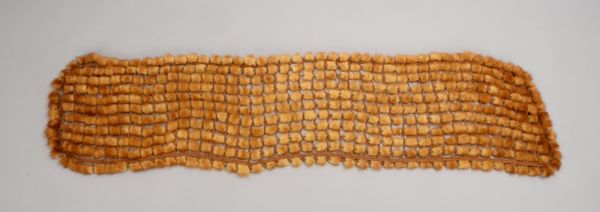 Codello, Nerzstola/Schal, gewebter Nerz, feine leichte Ausführung; Maße ca. 145 x 33 cm
