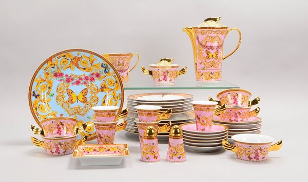 Rosenthal meets Versace-Service, Ikarus/Le Jardin de Versace, Entwurf: P. Wunderlich
