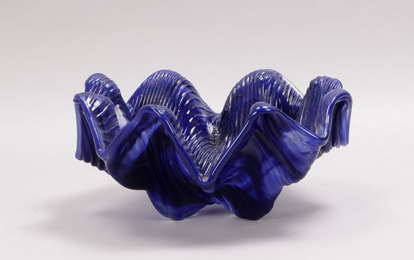 Venini, Glasschale (Murano), Ninfee, Entwurf: T. Zuccheri, bezeichnet; Ø 27 cm