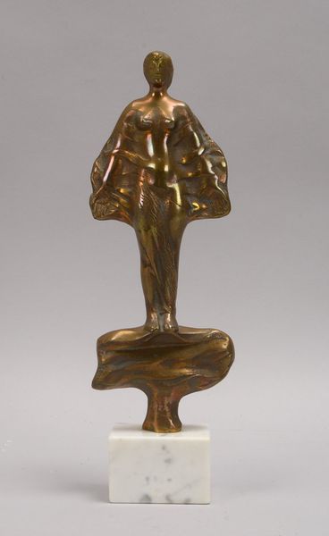 Györgyi, L., Bronzeskulptur, Auflage-Nr. 435/750, auf Marmorsockel; Höhe 26 cm