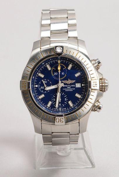 HAU Breitling Avenger II, Autom., Edelstahl-Geh./Armb., Ref.-Nr. A13317, OVP