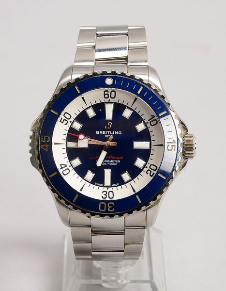 HAU Breitling Superocean 46, Autom., Edelstahl-Geh., Ref.-Nr. A17378; Ø 46 cm