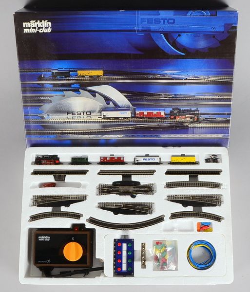 Modelleisenbahn, Märklin Spur Z: Modell-Nr. 8158 - Güterzug/Startpkg., in OVP