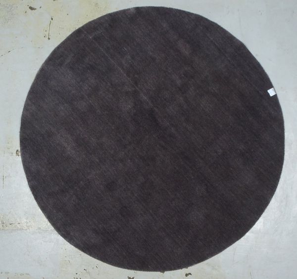 Gabbeh, runde Form, grau meliert - neuwertig!; Durchmesser Ø 200 cm