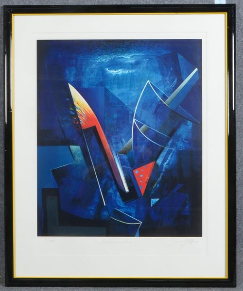 Foeller, Peter (*1945 Starnberg - deutscher Maler/Grafiker, Studium an der Hochschule für Gestaltung