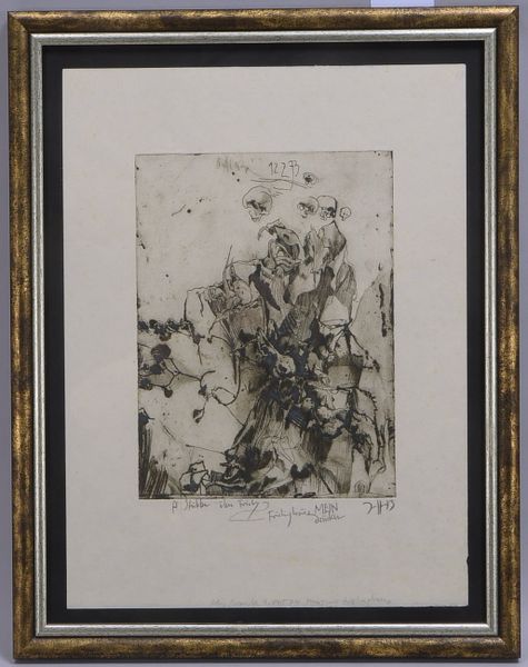 Janssen, Horst (1929 - 1995 Hamburg), 'Bettina', Radierung auf Velin, in der Platte bezeichnet und d