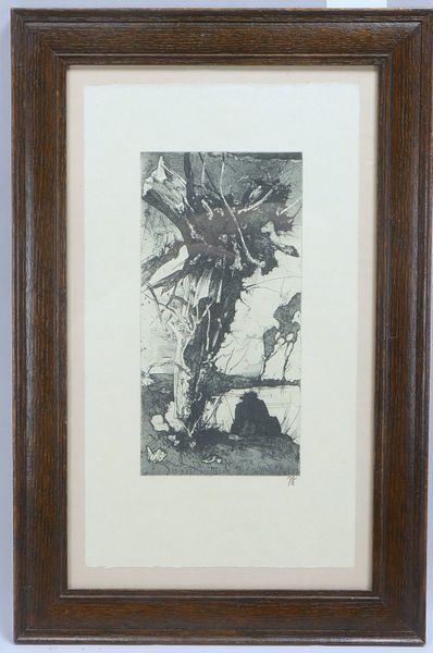 Janssen, Horst (1929 - 1995 Hamburg), 'Kopfweiden Lieselottenland', Radierung auf Bütten, in der Pla