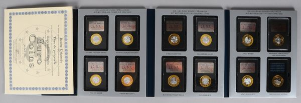 Münzsammlung: Medaillen-Konvolut, Silber/mit Kupferring, 12 Stück