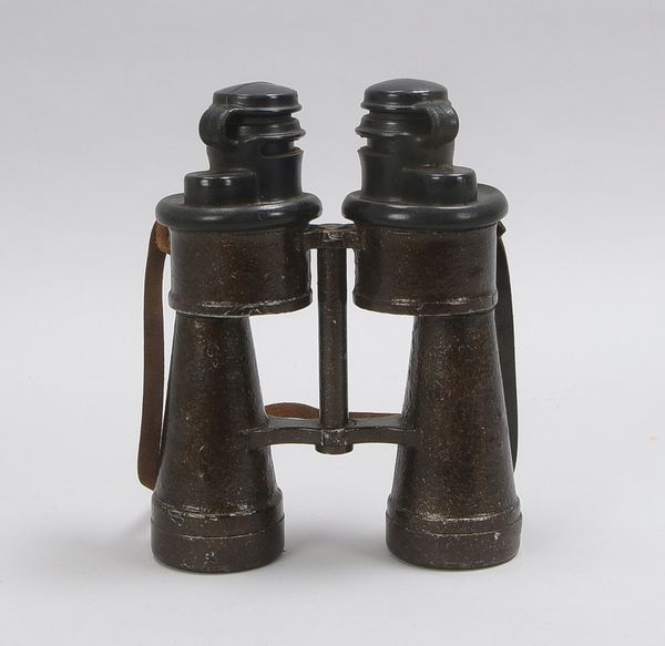 Marine-Fernglas (Kriegsmarine/U-Boot-Dienstglas-?), Ernst Leitz, 'beh', Nr. 450434, 7 x 50, mit schw