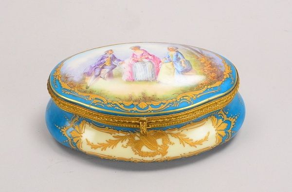 Sèvres (Palastmarke/1845 bis 1848 - hier: für Napoleon III./Château de Tuileries, 1837), Porzellan-D