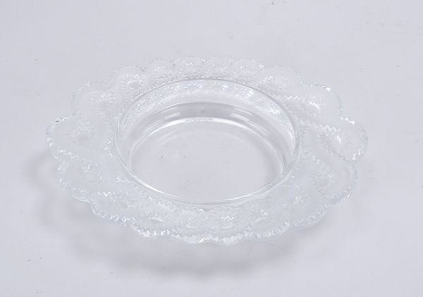 René Lalique (1860 Ay/Champagne - 1945 Paris, herausragender Schmuck-/Glaskünstler des Art déco), Gl