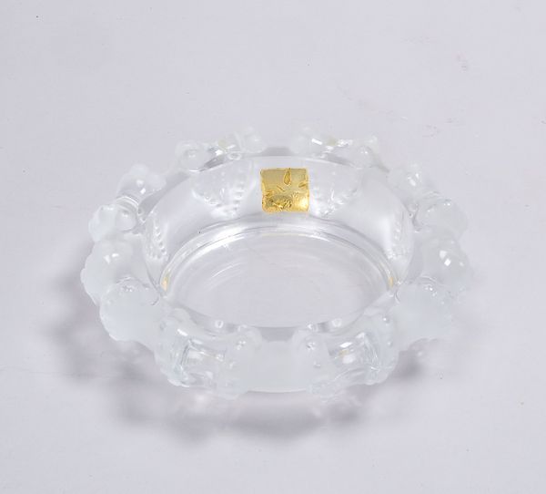 René Lalique (1860 Ay/Champagne - 1945 Paris, herausragender Schmuck-/Glaskünstler des Art déco), Ti