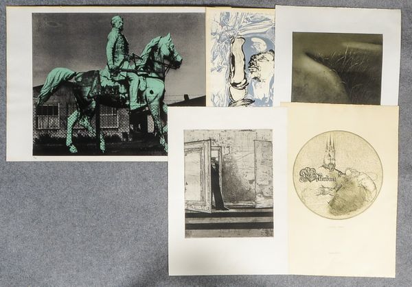 Kleines Grafikkonvolut, unterschiedliche Künstler und Techniken (Bert Gerresheim, Harm Hermann Hoffm