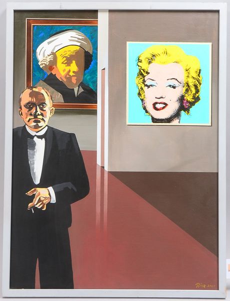 Rink, Hanno (*1942 Oppeln/Schlesien, deutscher Maler und Grafiker/Illustrator), 'Max Beckmanns Siebd