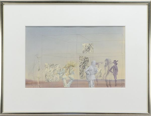 Rauch, Hans Georg (1939 Berlin - 1993 Worpswede, deutscher Zeichner/Cartoonist und Grafiker), 'Ohne