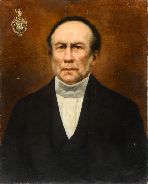 Kielmann, Alex, (Bildnismaler in Schwerin), 19. Jhrd., "Brustportrait eines Edelmannes", Öl/Lw., unt