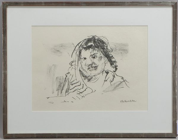 Kokoschka, Oskar (1886 Pöchlarn - 1980 Villeneuve), 'Aisha', Lithografie (aus der Serie 'Marrakesch'