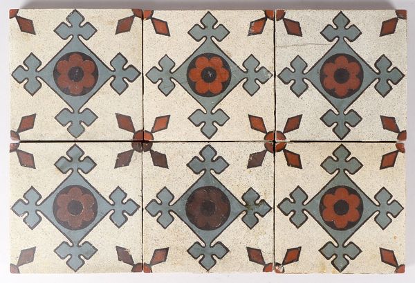 Villeroy & Boch/Mettlach, Mettlach (Jugendstil, um 1900 - Entwurf wohl Peter Behrens), Konvolut anti