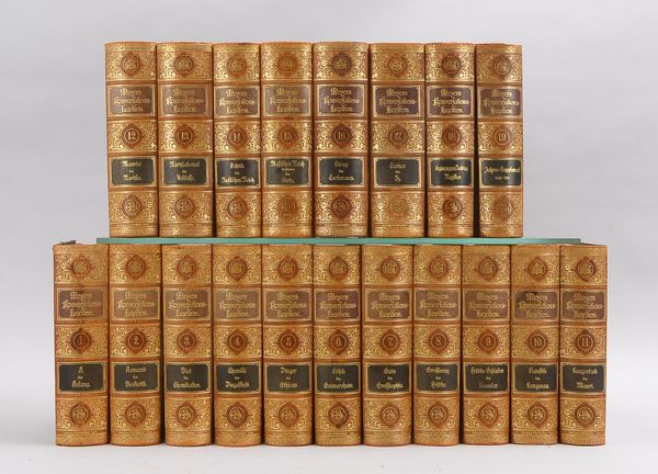 Meyers Konversations-Lexikon, Leipzig/Wien 1897, Bibliographisches Institut, komplett in 19 Bänden,
