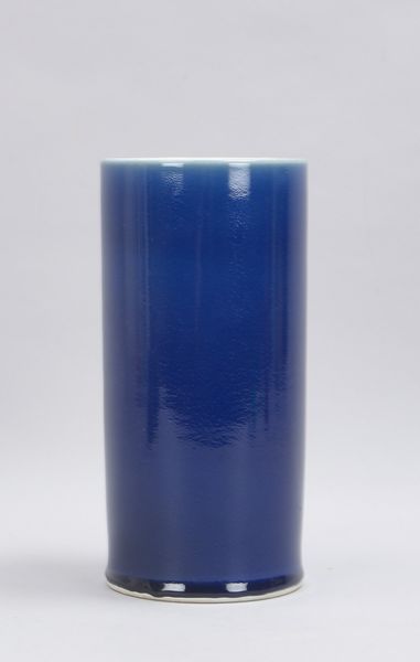 Pinselbecher (China - mit Sechszeichenmarke der Qing-Dynastie/Tongzhi-Epoche), zylindrischer Korpus,